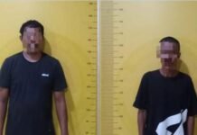 Kerap Dijadikan Lokasi Transaksi Sabu, Satres Narkoba Polres asahan Tangkap Dua Pria