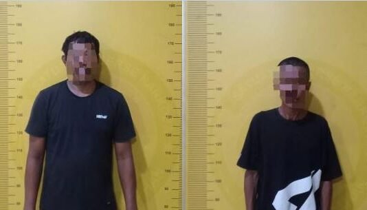 Kerap Dijadikan Lokasi Transaksi Sabu, Satres Narkoba Polres asahan Tangkap Dua Pria