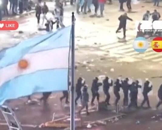 Messi Cs Gagal Juara Dunia, Ibukota Argentina Chaos